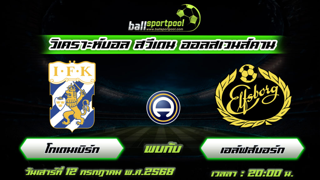 โกเตนเบิร์ก พบกับ เอล์ฟส์บอร์ก